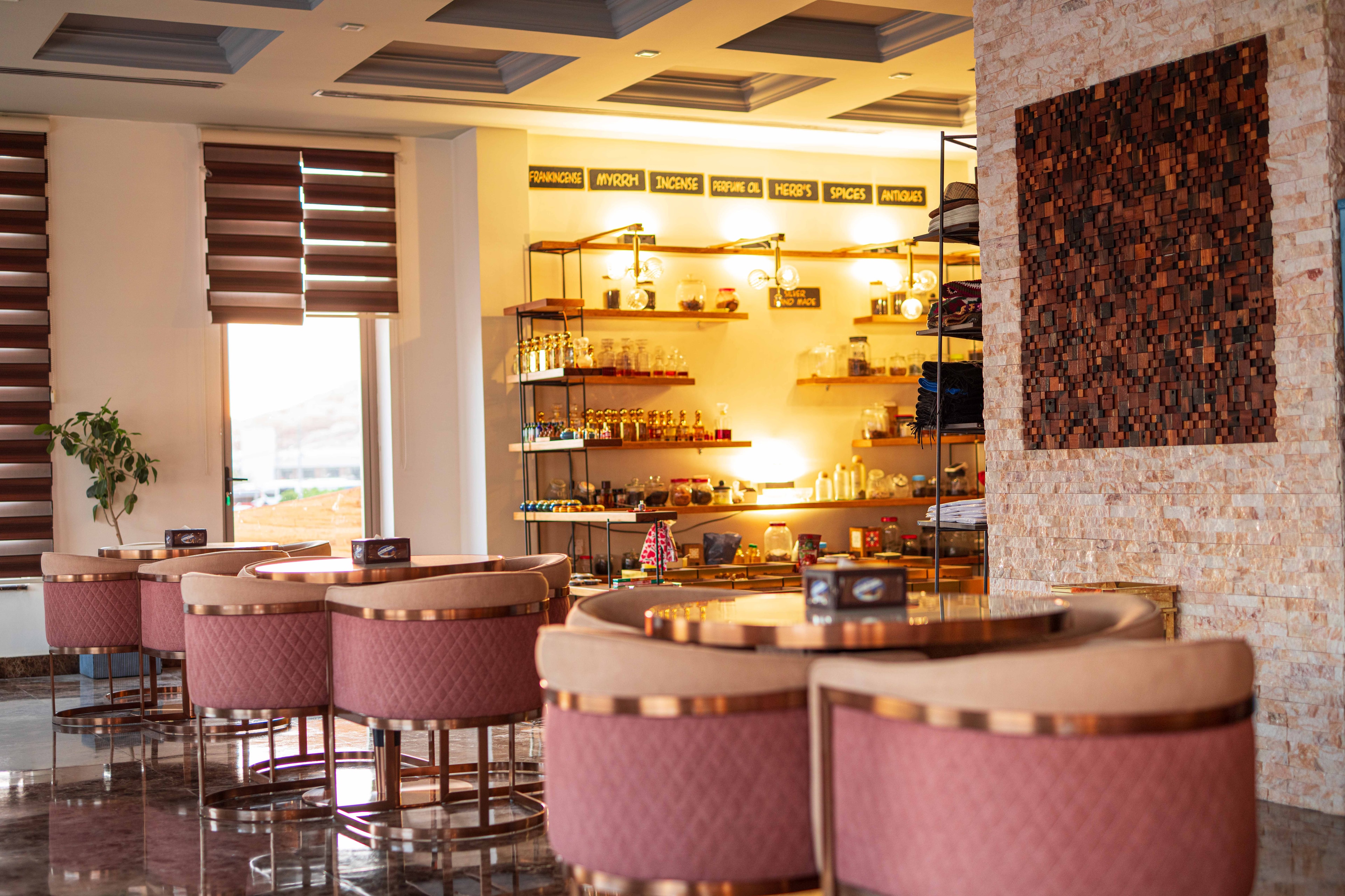 Petra Moon Hotel lobby interior