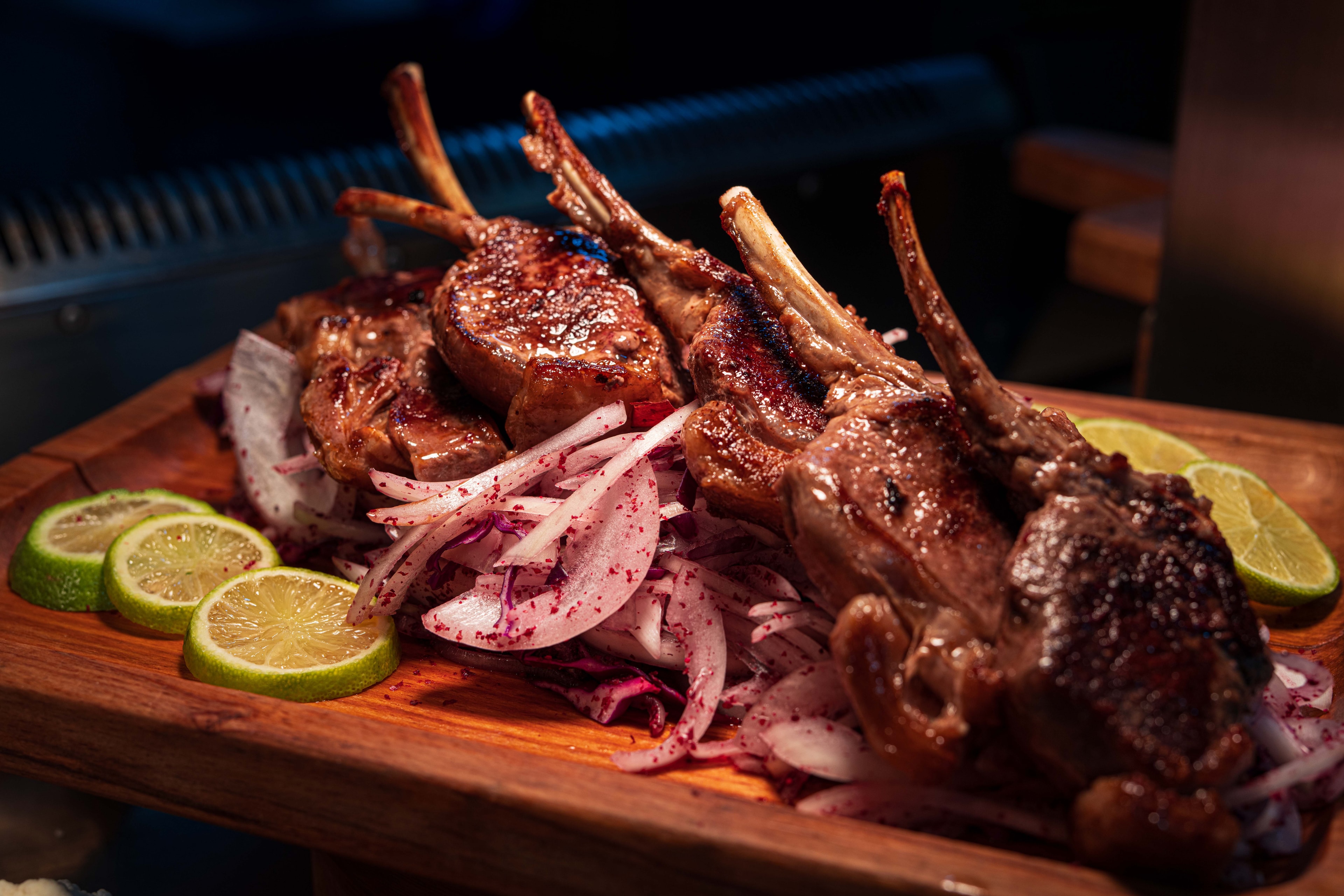 Buffet spread at Seraj Restaurant